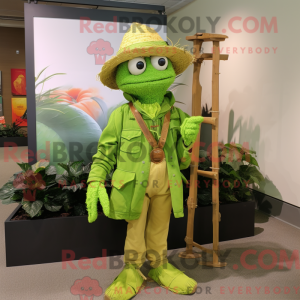 Lime Green Scarecrow...