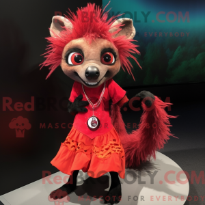 Figura de máscara de dragão...