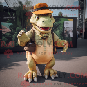 T Rex maskot kostume...
