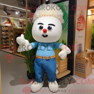 Costume de mascotte de riz...