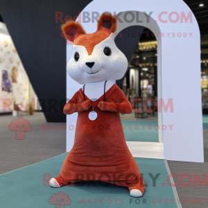 Rust Hermelin maskot...