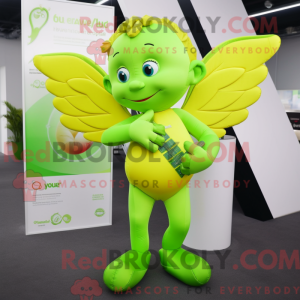 Limegrønn...