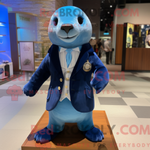 Disfraz de mascota Sky Blue...