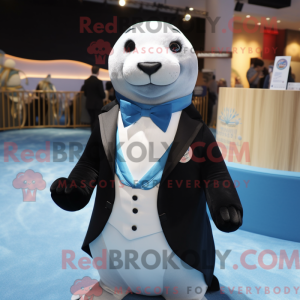 Sky Blue Seal mascot...