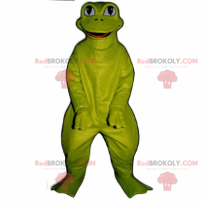 Maskottecknad karaktär - grön groda - Redbrokoly.com