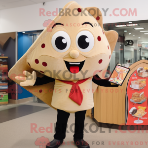 Postava maskota Tan Pizza...
