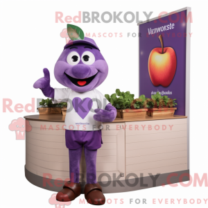 Lavendel-eple-maskotkostyme...