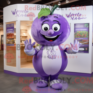Lavender Apple mascot...
