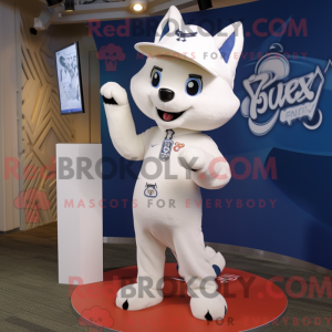 Maskotka White Fox to...