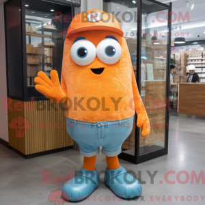 Orange Ice maskot...