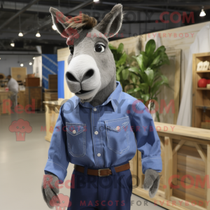 Postava maskota Navy Donkey...