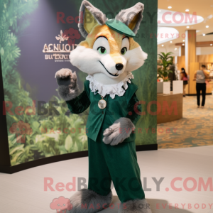 Forest Green Fox maskot...
