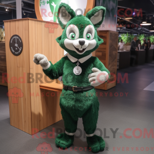 Máscara Forest Green Fox...