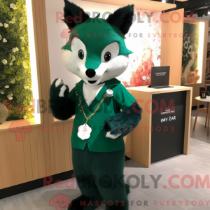 Máscara Forest Green Fox...