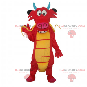 Mascotte personnage de Mulan - Mushu - Redbrokoly.com