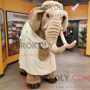 Figura de máscara de mamute...