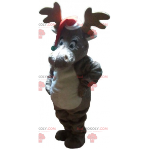 Mascote do personagem de Natal - Rena - Redbrokoly.com