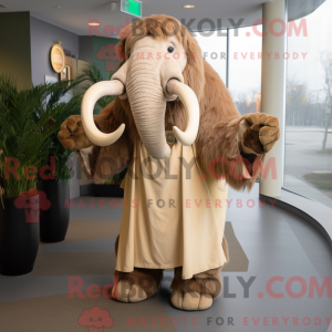 Disfraz de mascota mamut...