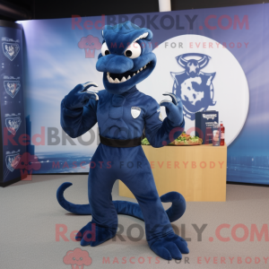 Navy Hydra maskot kostume...