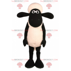 Mascota del personaje de la oveja Shaun - Redbrokoly.com