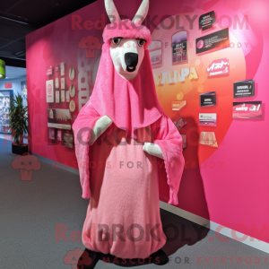Costume de mascotte de lama...