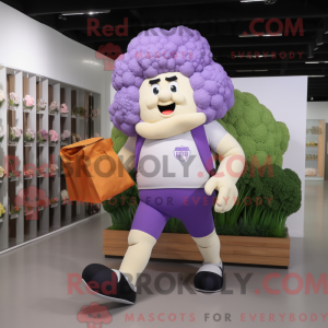 Lavendel blomkål máscara...
