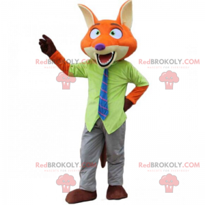 Mascota del personaje de Zootopia - Nick Wilde - Redbrokoly.com