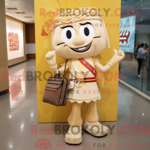 Beige Pad Thai mascot...