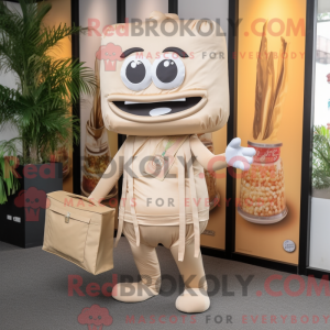 Beige Pad Thai mascot...