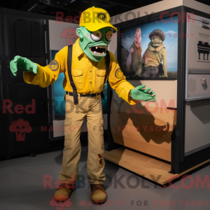 Personaggio mascotte zombie...