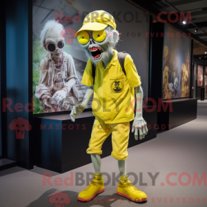 Disfraz de mascota Zombie...