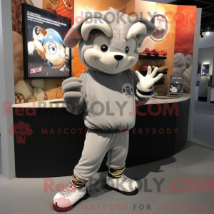 Personaggio mascotte guanto...