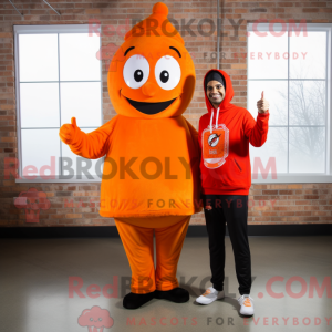 Orange Tikka Masala mascot...