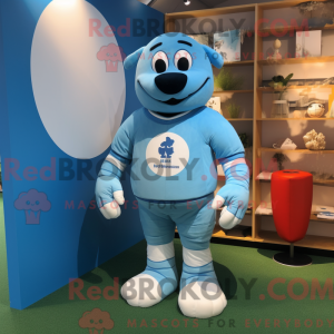 Sky Blue Rugby Ball...