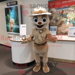 Beige Bracelet mascot...