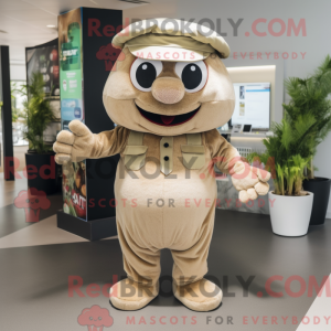 Mascotte de personnage de...