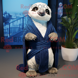 Disfraz de mascota Navy...