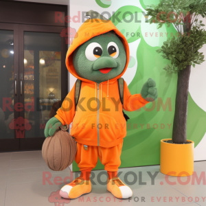 Oliven Orange maskot...