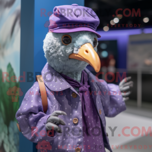 Lavender Guinea Fowl mascot...