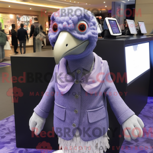 Lavendel Perlehøns maskot...