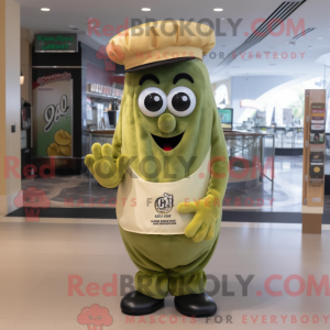 Olive Fried Calamari mascot...