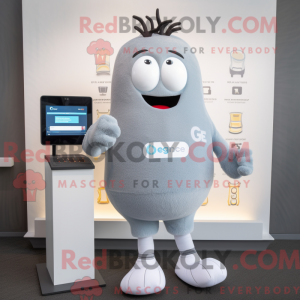 Mascotte d Aglet gris...