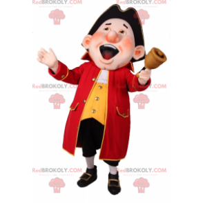 Mascotte del personaggio del XVII secolo - Redbrokoly.com