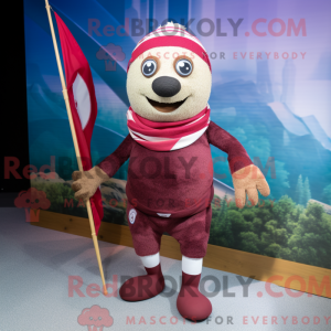 Postava maskota Maroon...