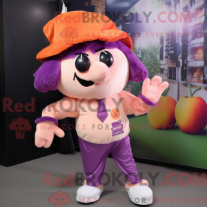Peach Grape maskot kostume...