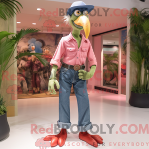 Olive Flamingo maskerad...