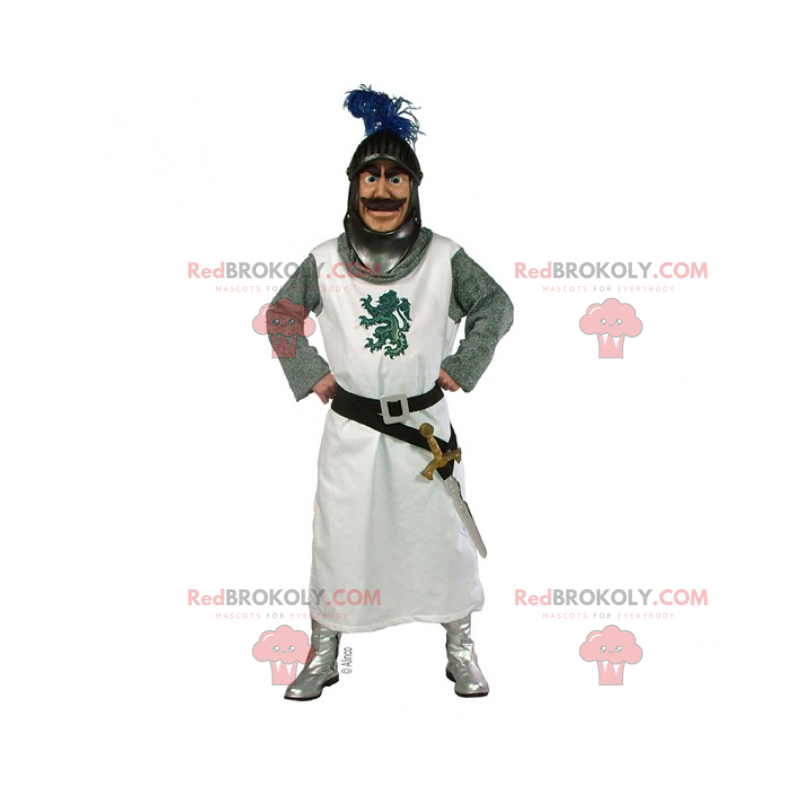 Historical character mascot - Round table knight -
