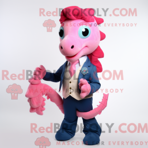 Máscara Rosa Sea Horse com...