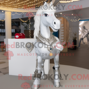 Silver Horseshoe mascot...