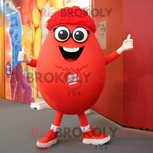 Meatballs mascot costume...
